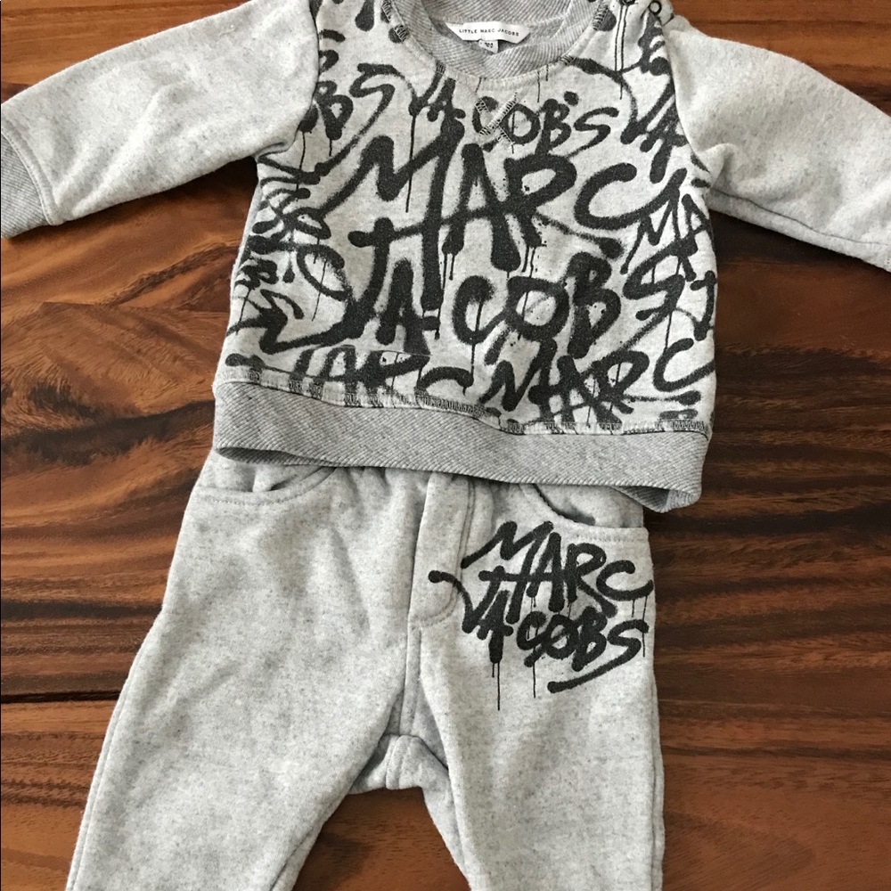 Baby boy Marc Jacobs graffiti tracksuit